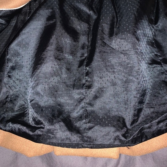 Zara Coat. Camel/brown coloured coat. - Picture 4 of 6